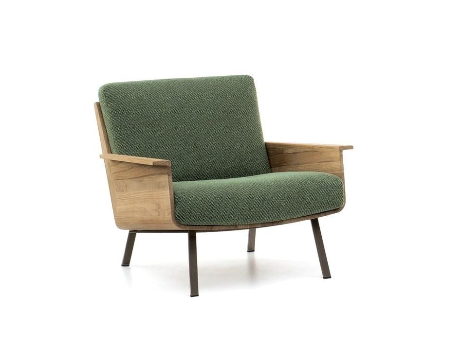 Garden armchair with armrests | Daiki Outdoor by Minotti