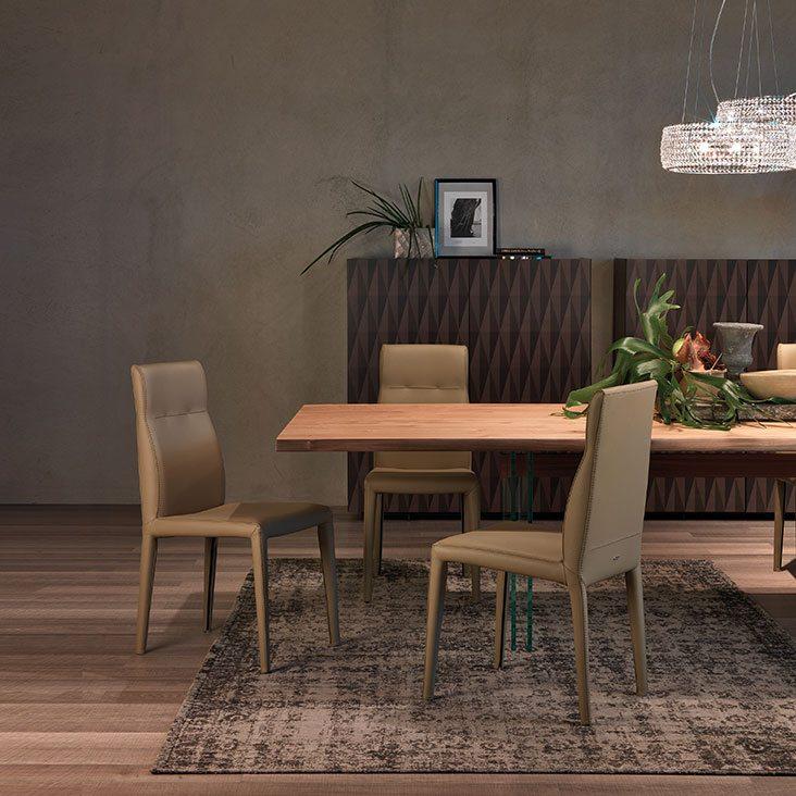 Fabric chair | Agatha Flex by Cattelan Italia