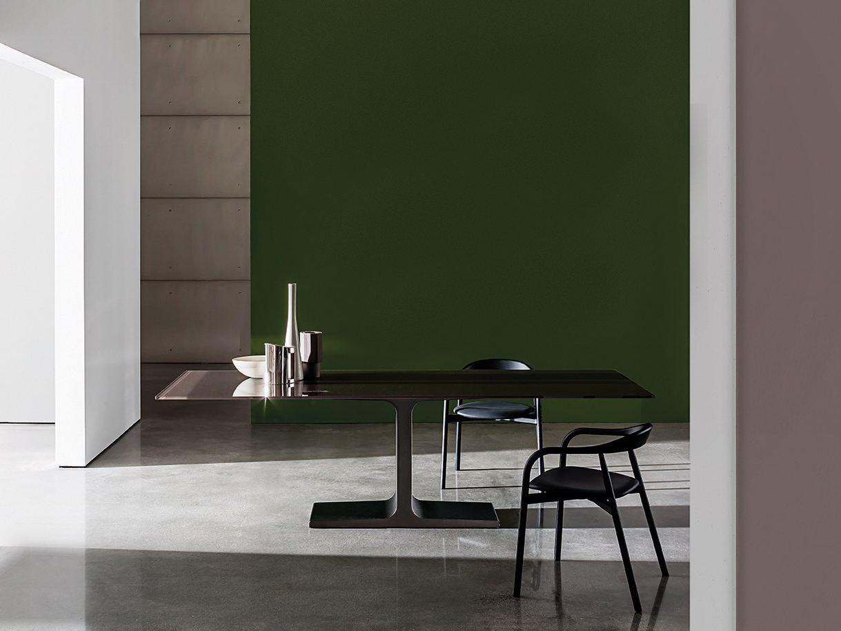 Rectangular glass table | Palace by Sovet