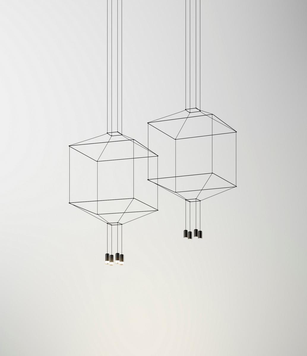 LED pendant lamp | Wireflow 4 by Vibia