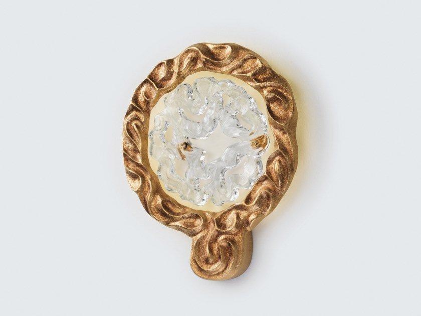 LED glass and aluminium wall lamp | Dali Ap1484 by Serip