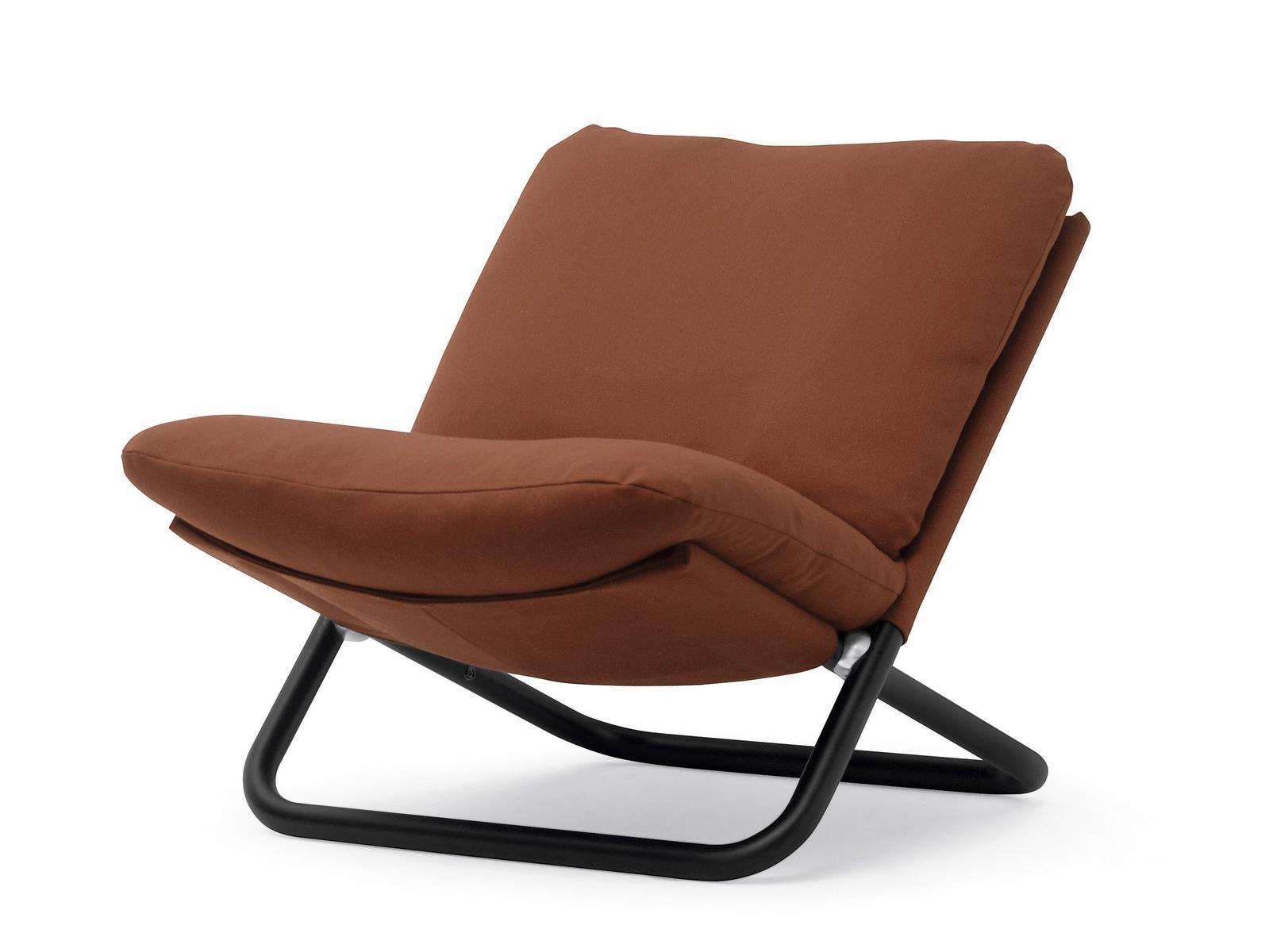 Fabric armchair | Cross Low by Arflex