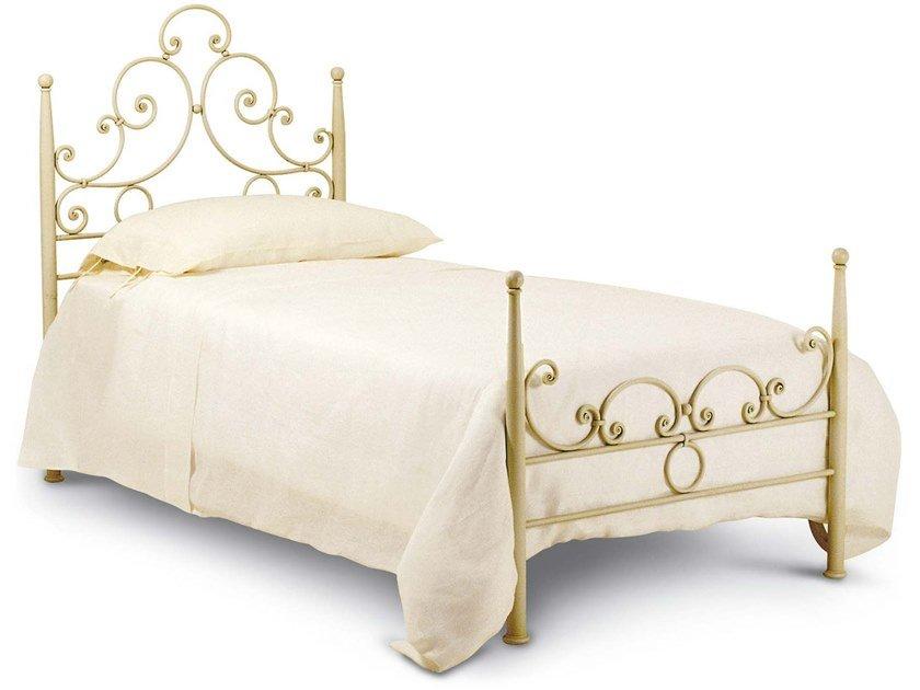 Iron single bed | Nuvola by Cantori