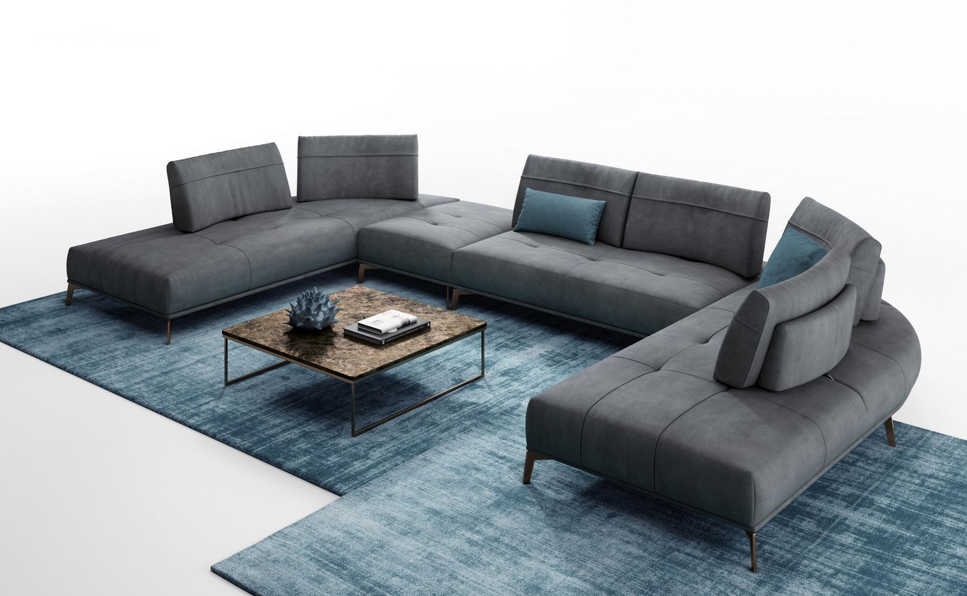 Sectional sofa | Egeo by Nicoline
