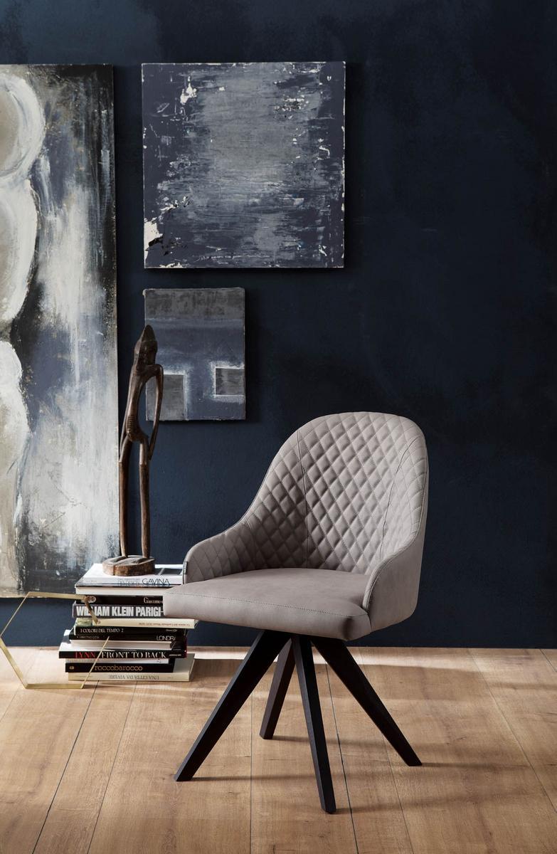 Upholstered chair with armrests | Olimpia by Ozzio Italia