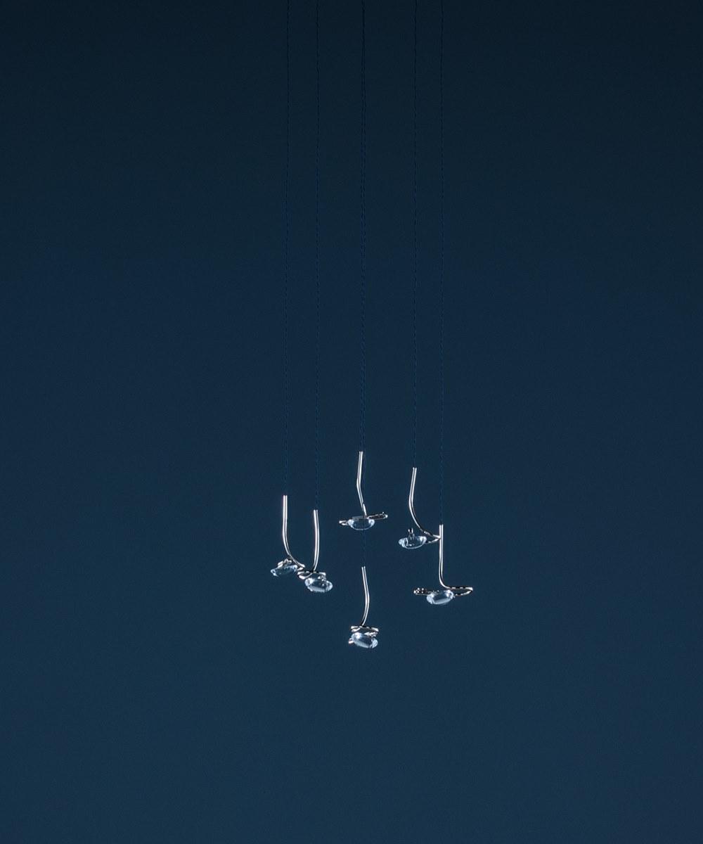 LED pendant lamp | Jackie O Chandelier 6 / 9 / 12 by Catellani & Smith