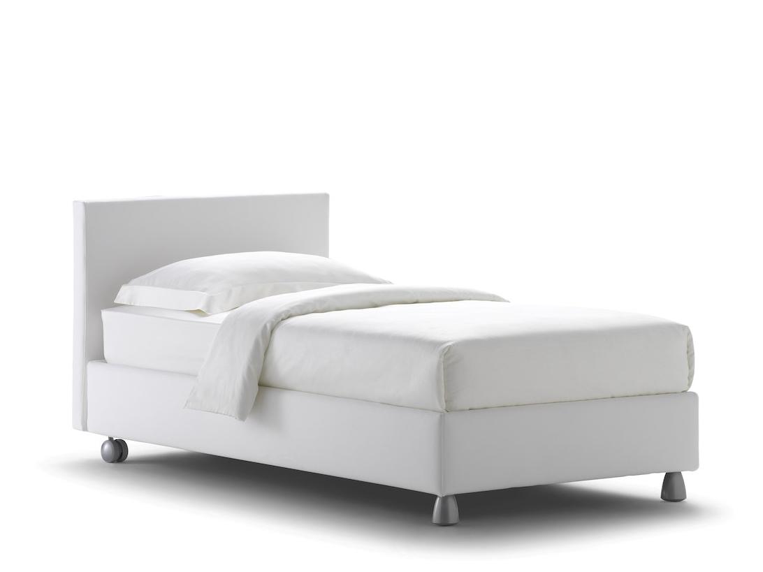 Single bed with removable cover | Notturno 2 by Flou