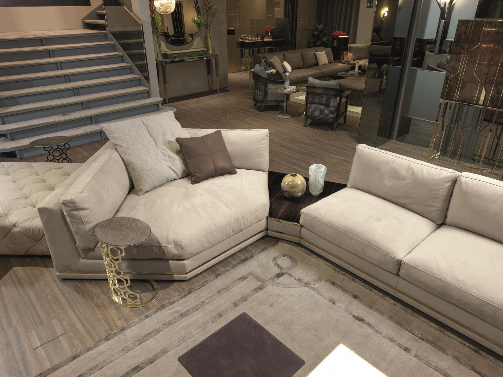 Round metal coffee table | Martin by Longhi