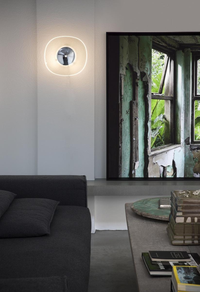 Blown glass wall lamp | Yolk - 169 by Oluce