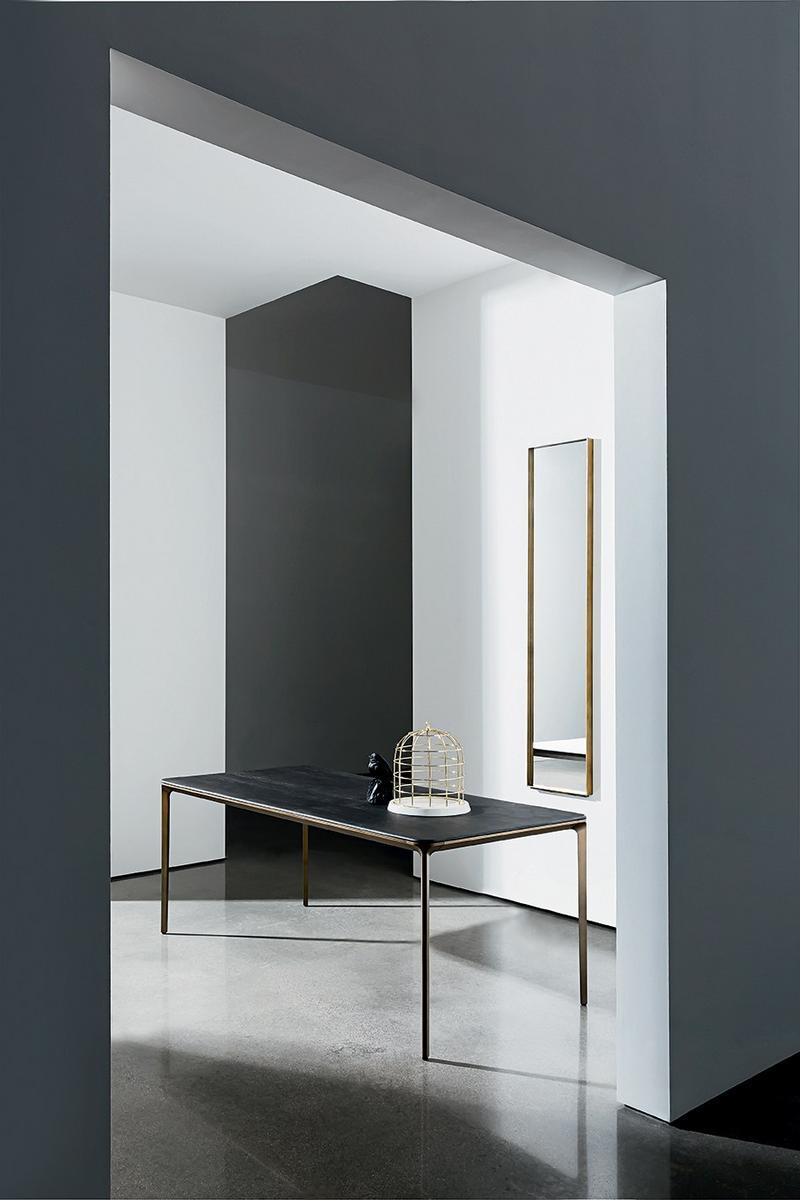 Wall-mounted rectangular mirror | Visual Rectangular by Sovet