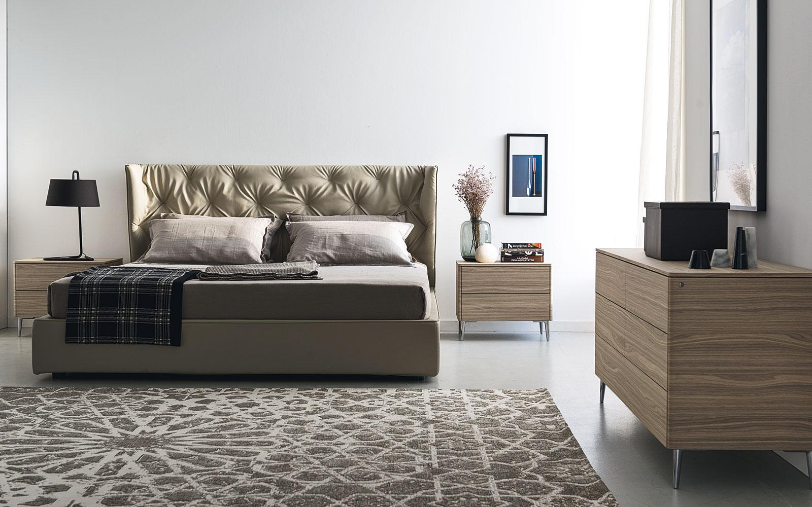 Wood veneer chest of drawers | Boston by Calligaris