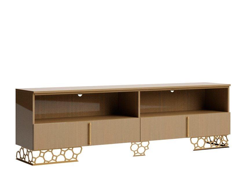 Wooden TV cabinet with drawers | Jenny by Volpi