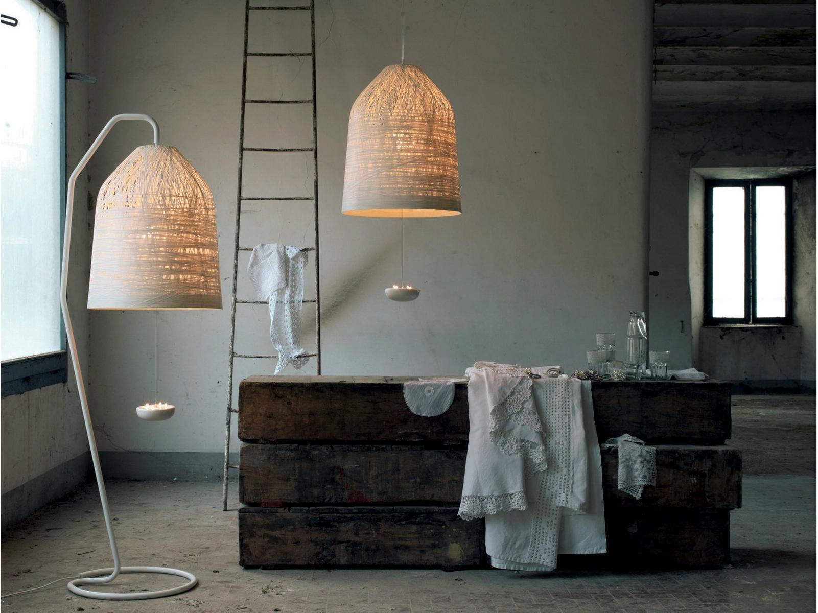 Cocoon resin pendant lamp | Blackout by Karman