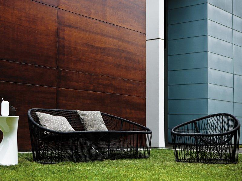 Steel and PVC sofa | Club 1009 by Zanotta