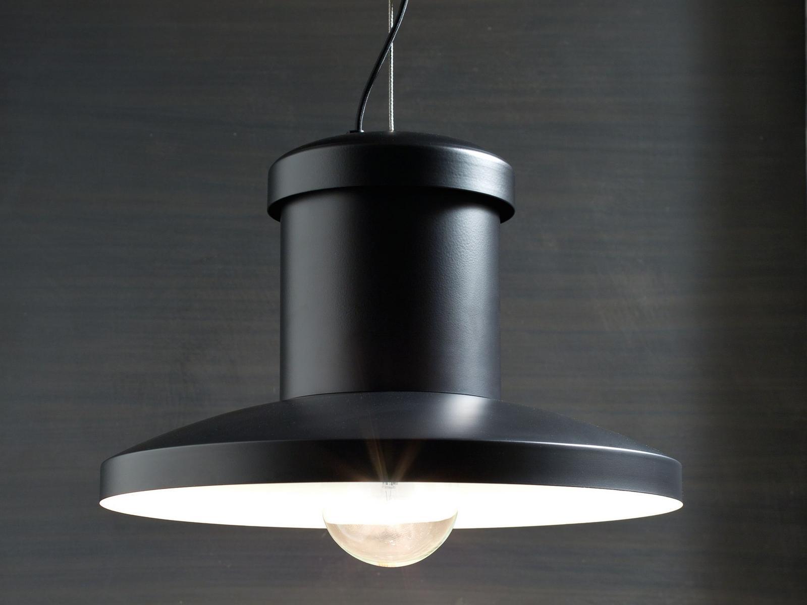 LED direct light iron pendant lamp | Chapeau by Zava