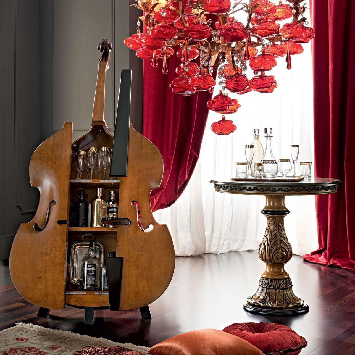 Solid wood bar cabinet | 12657 by Modenese Gastone