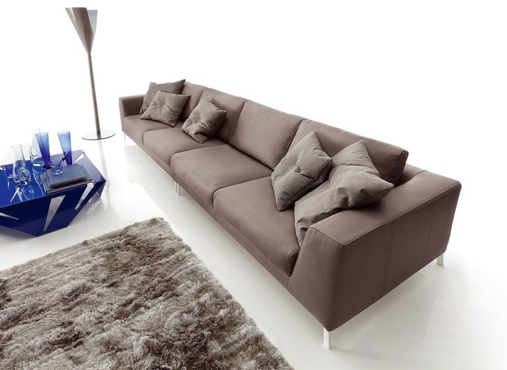 Sectional Eco-leather sofa | Artis Leather by Ditre Italia
