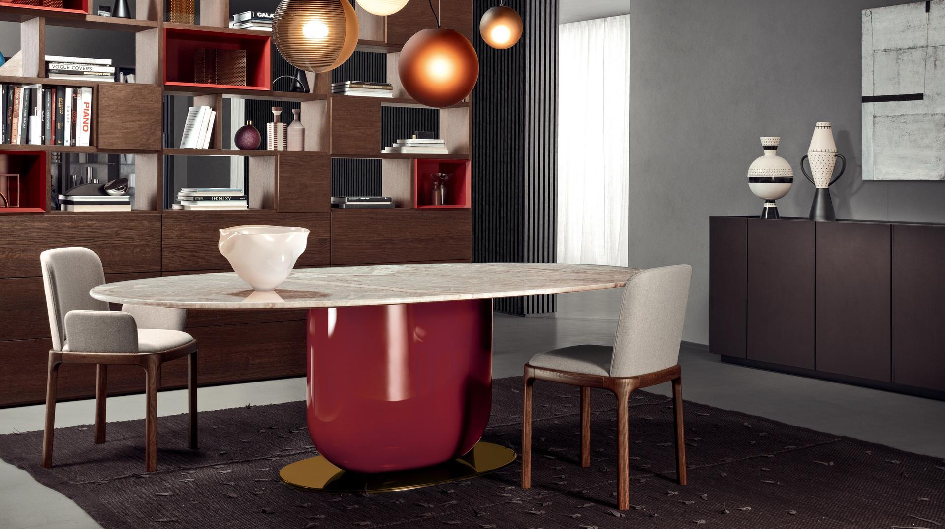 Upholstered leather chair | Inari by Pianca