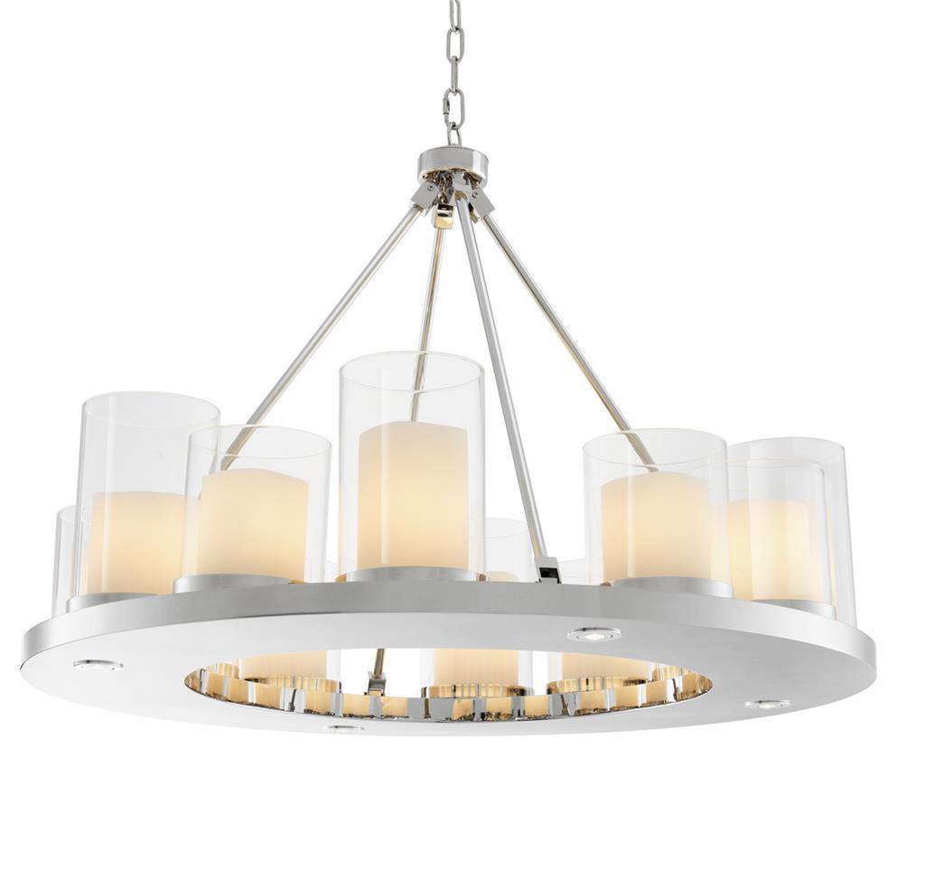 Glass pendant lamp | Summit by Eichholtz