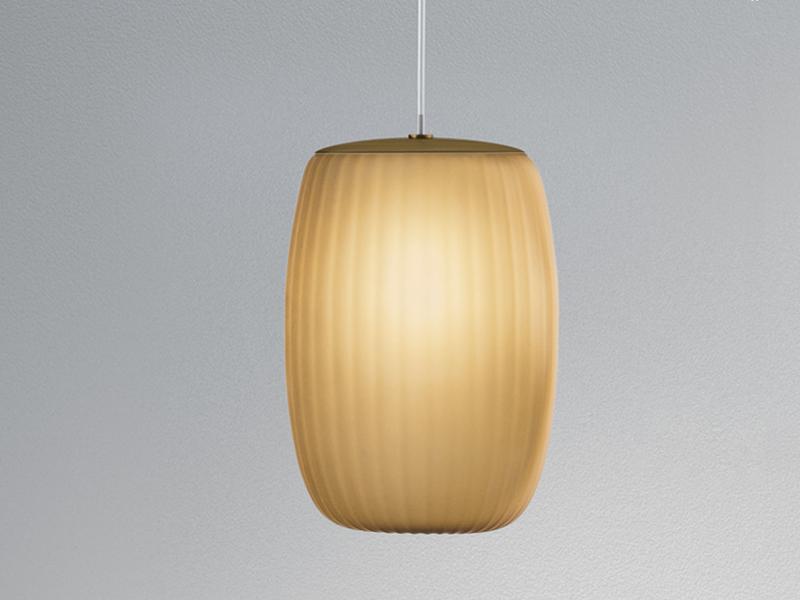 LED blown glass pendant lamp | Ely by Panzeri