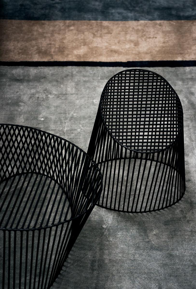 Painted metal coffee table for living room | Gibellina by Baxter