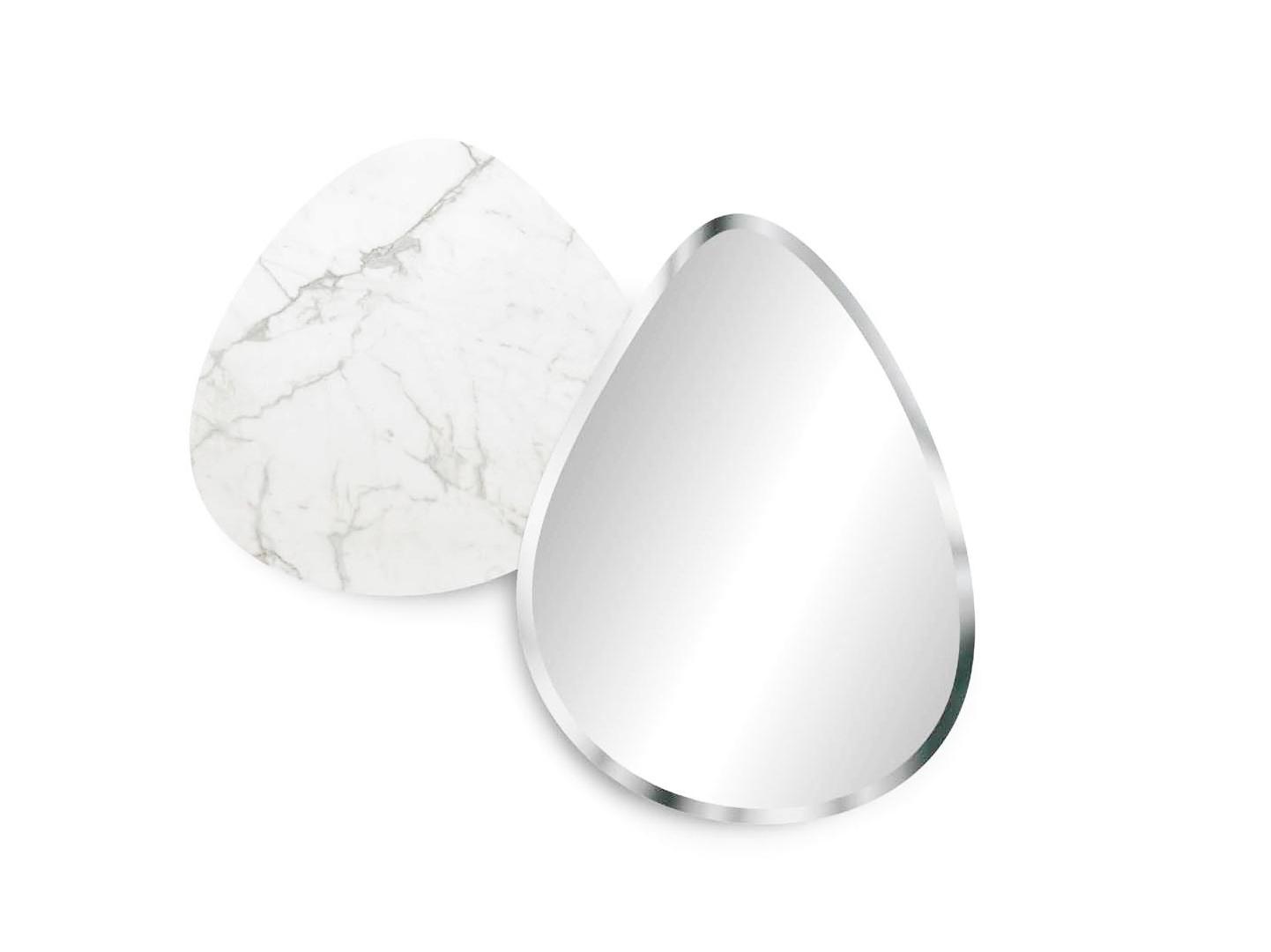 Wall-mounted mirror | Seventy by Reflex