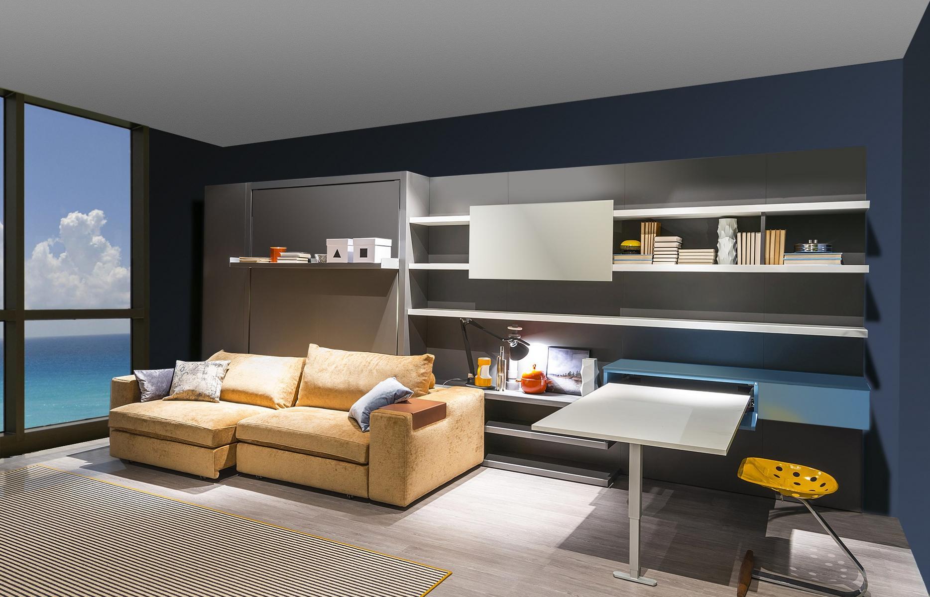 Pull-down Kids writing desk | App by CLEI