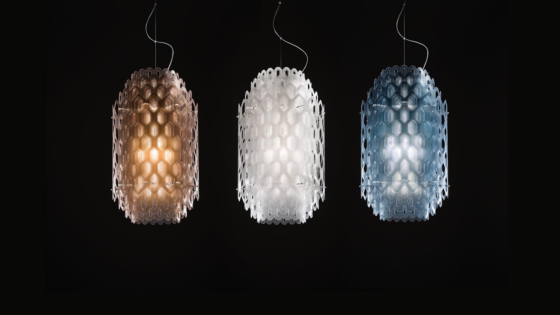 Cristalflex® and Lentiflex® LED pendant lamp | Chantal by Slamp