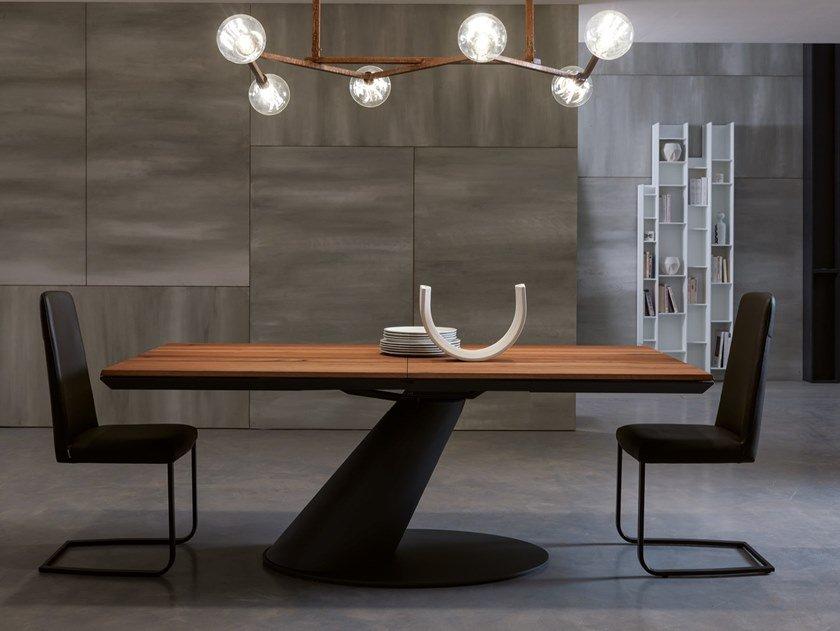 Extending rectangular wooden table | Thor by Ozzio Italia
