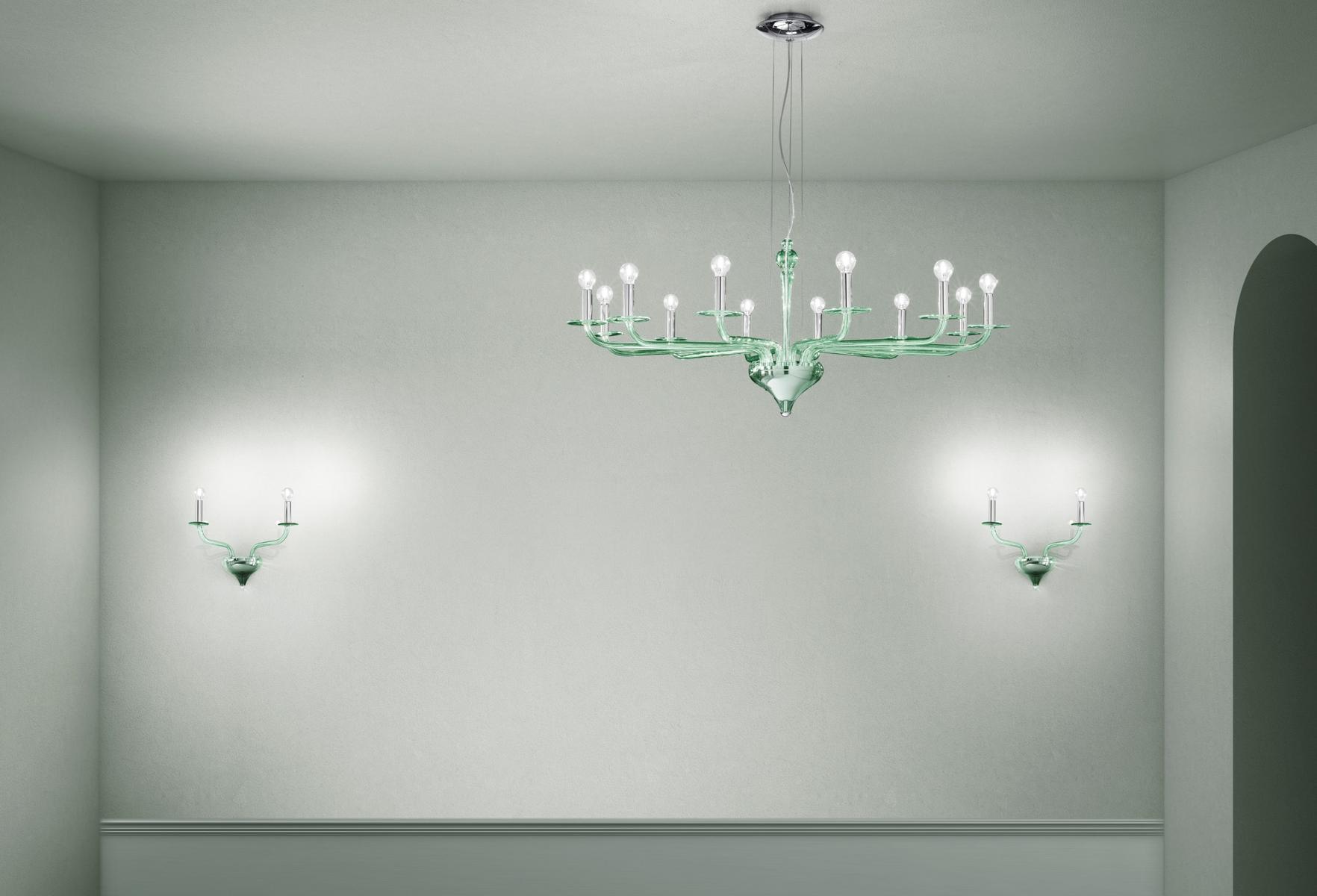 Glass wall lamp | Sahara by Sylcom