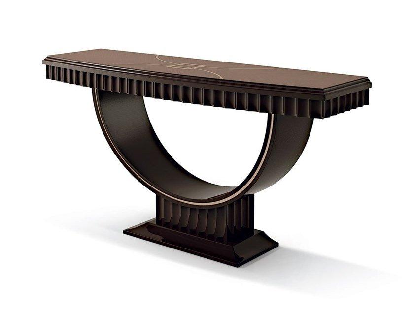 Rectangular wooden console table | 7033 by Carpanese home