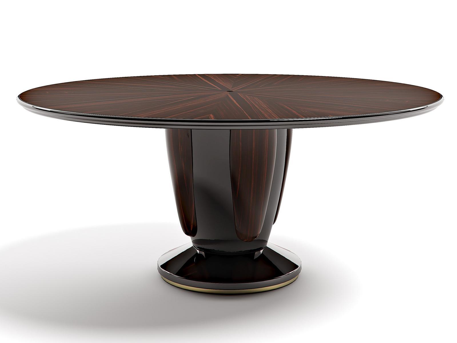 Round wooden table | Kong by Capital Collection