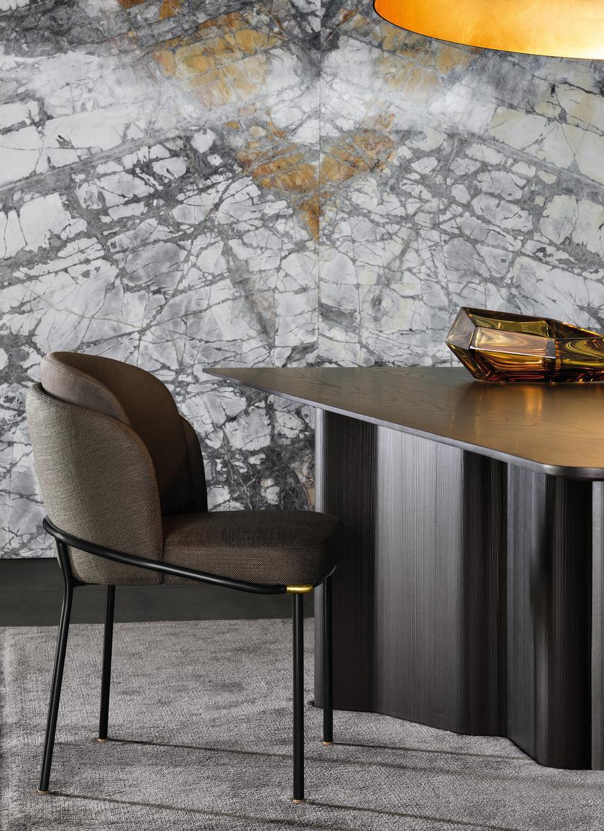 Chair | Fil Noir by Minotti