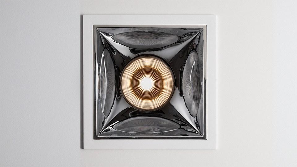 LED square aluminium spotlight | Everything by Artemide