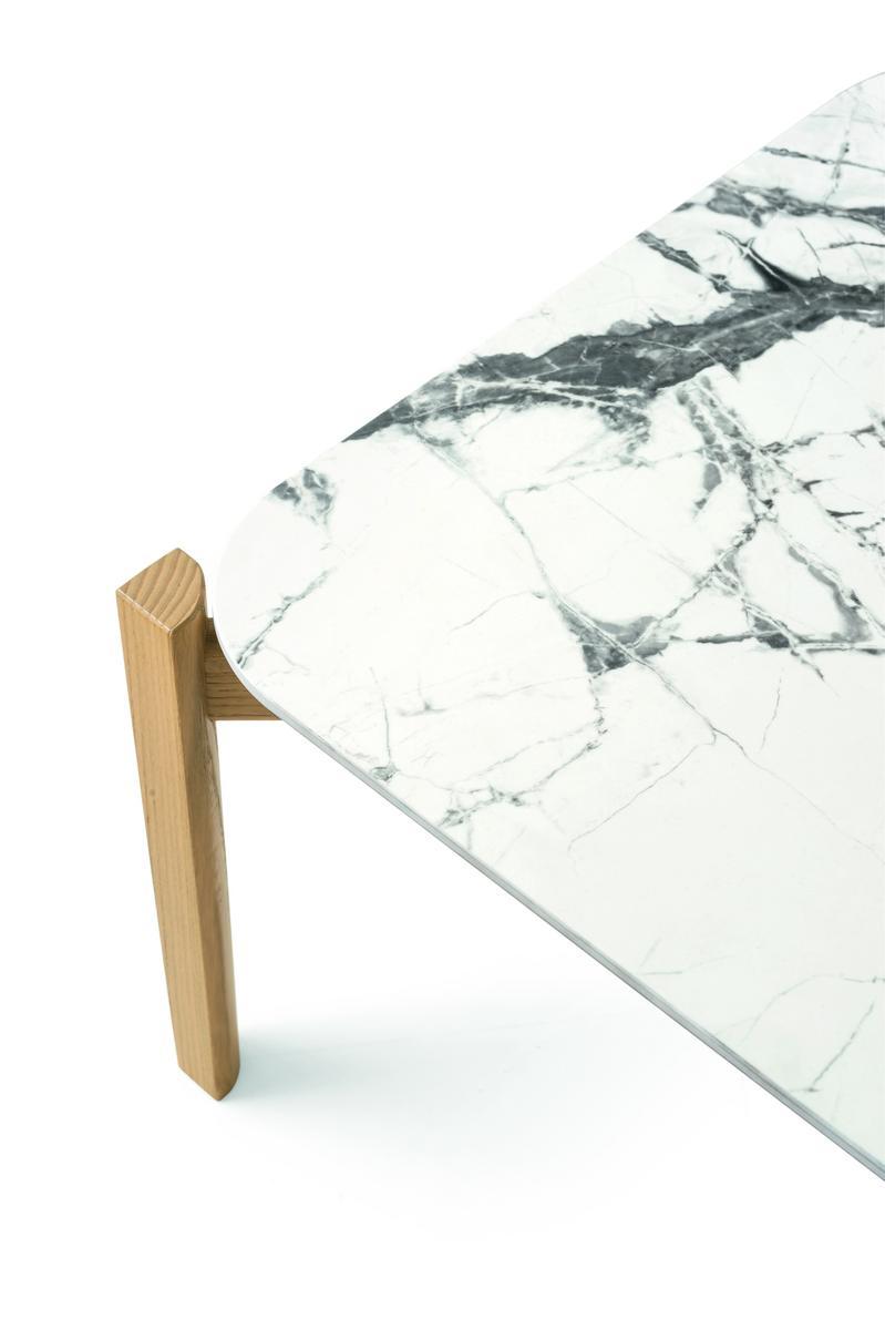 Square ceramic coffee table | Palette by Calligaris