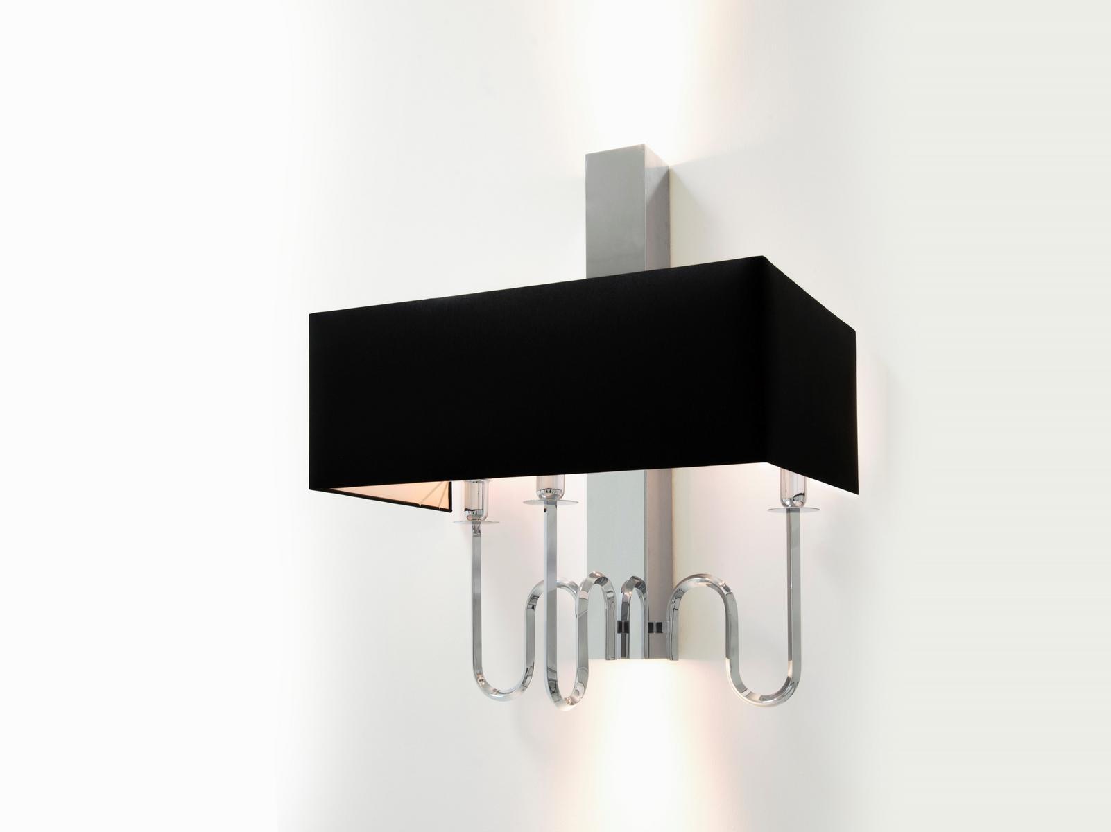 Direct-indirect light metal wall lamp | Waltz Of Vienna W3+2 by Ilfari