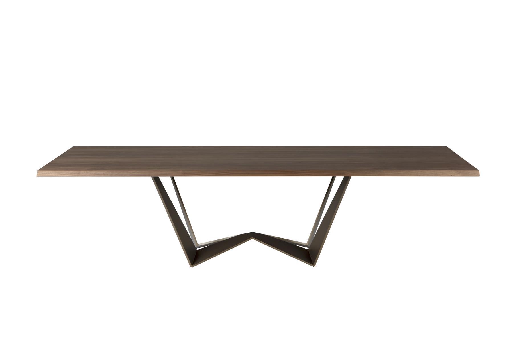 Rectangular walnut table | Reverse by Tonin Casa