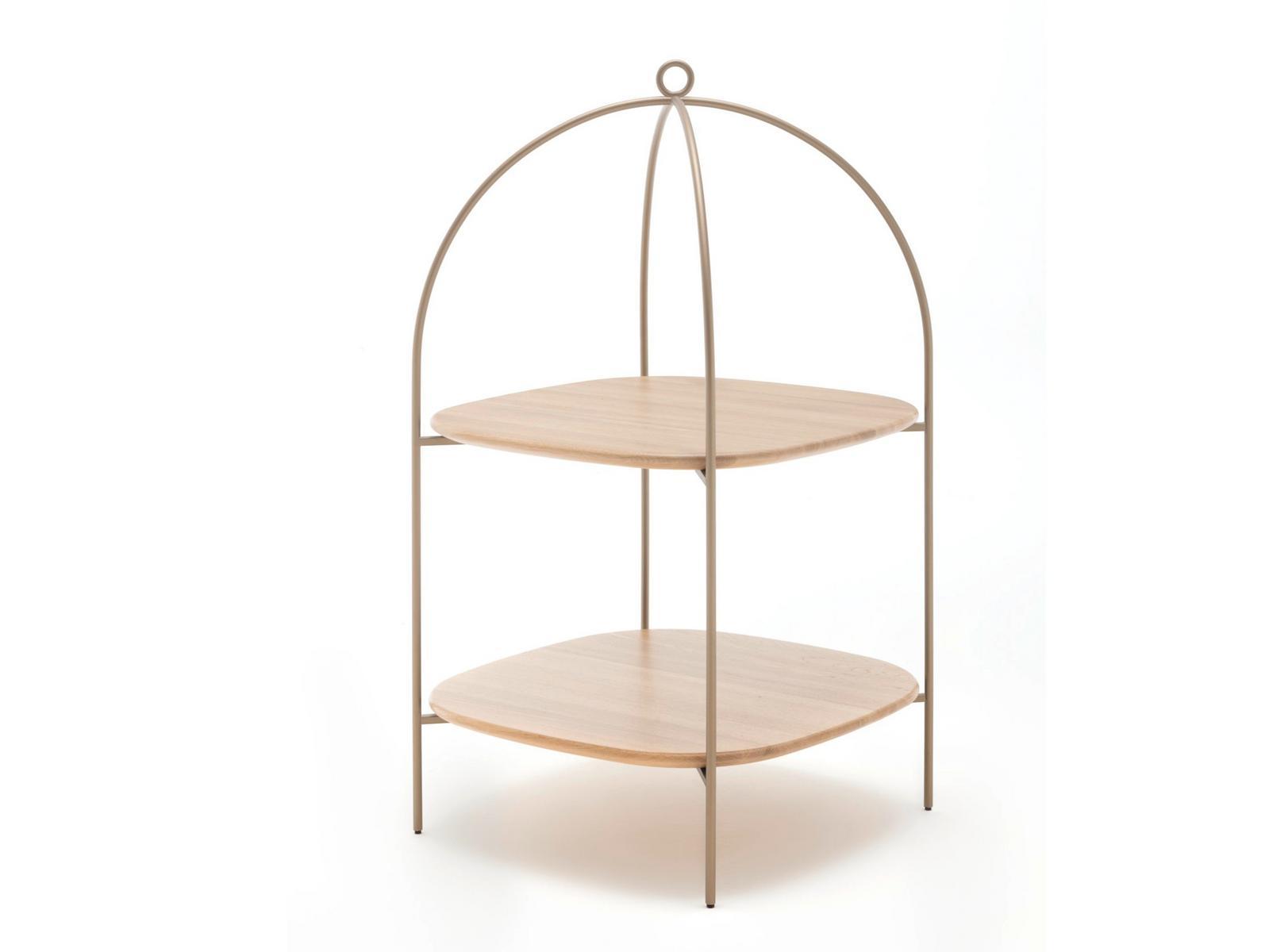 Wooden high side table | 923 by Rolf Benz