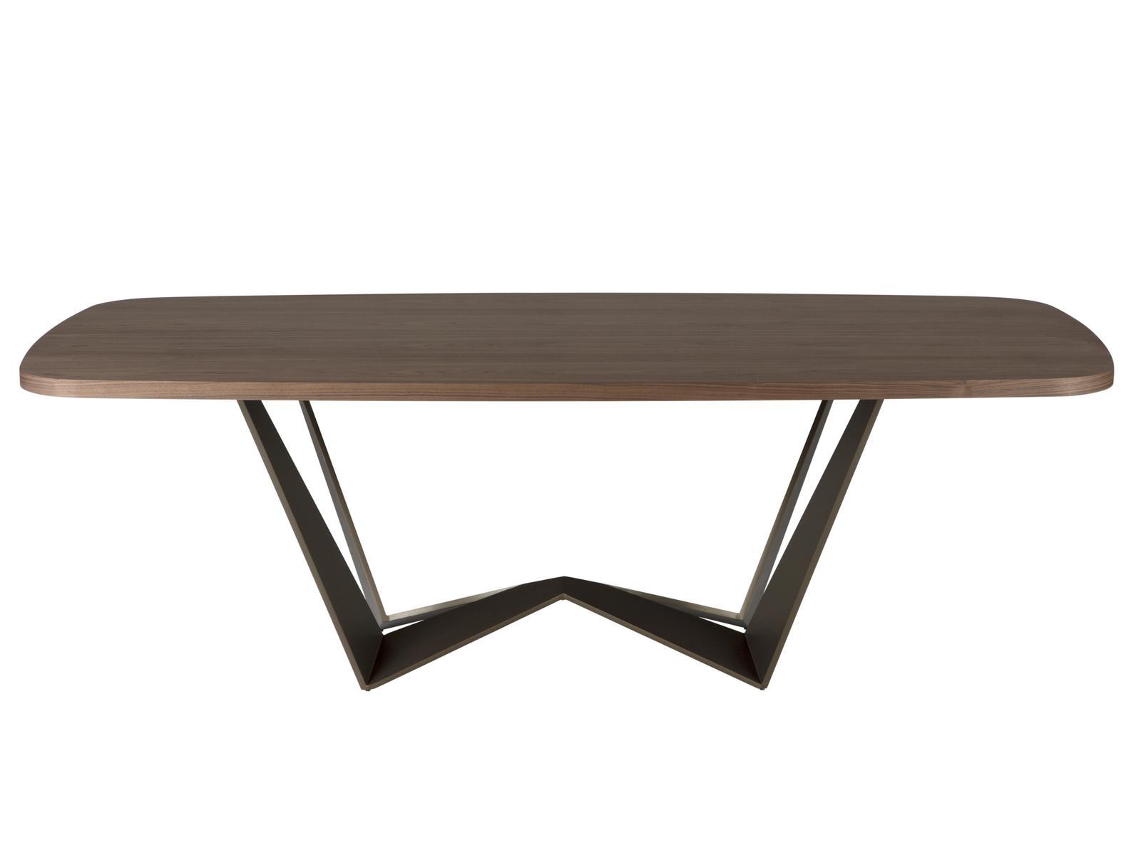 Rectangular walnut table | Reverse by Tonin Casa