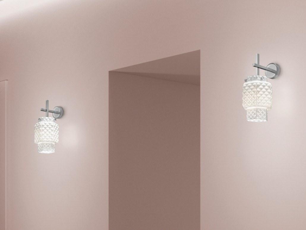 Glass wall light | Casa Blanca by Sylcom