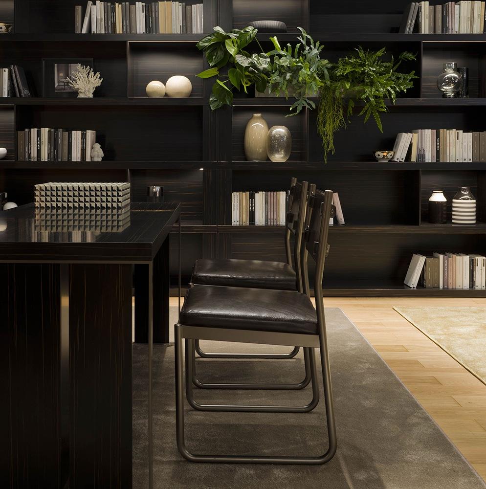 Leather chair | Birkin by Galimberti Nino