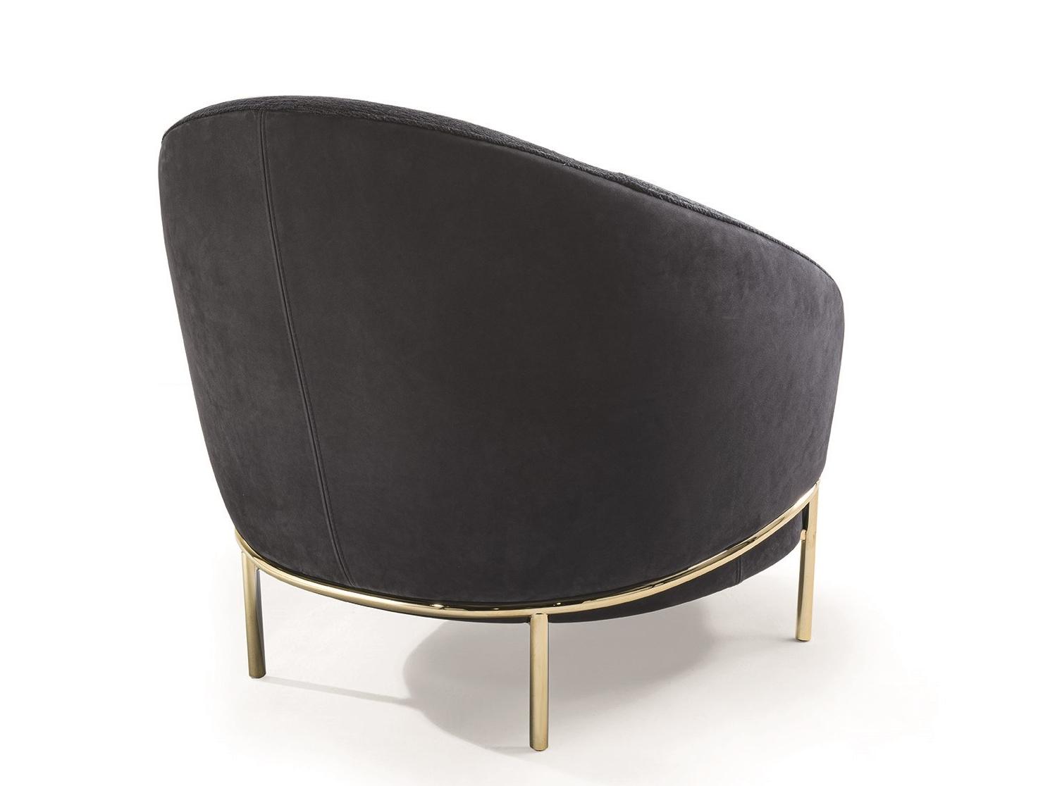 Leather armchair | Lloyd by Longhi