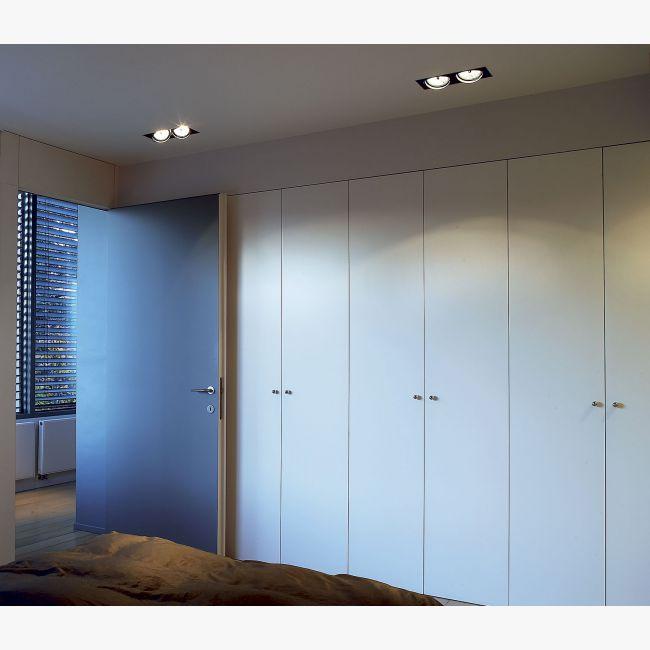 Multiple adjustable recessed spotlight | Grid In Trimless by Delta light