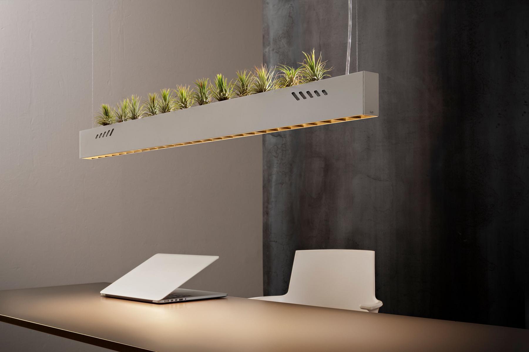 Metal LED sanitising light | Pure Bioair by Olev