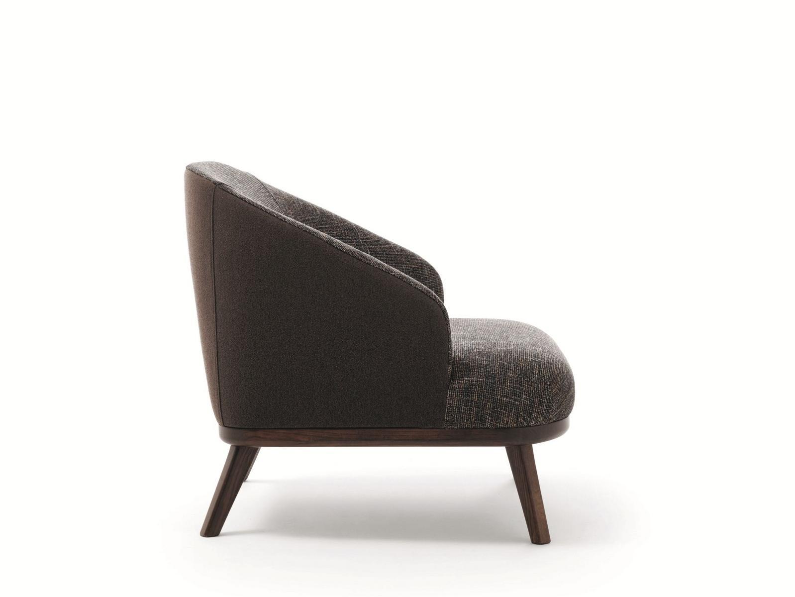 Fabric armchair with armrests | St. Tropez by Ditre Italia