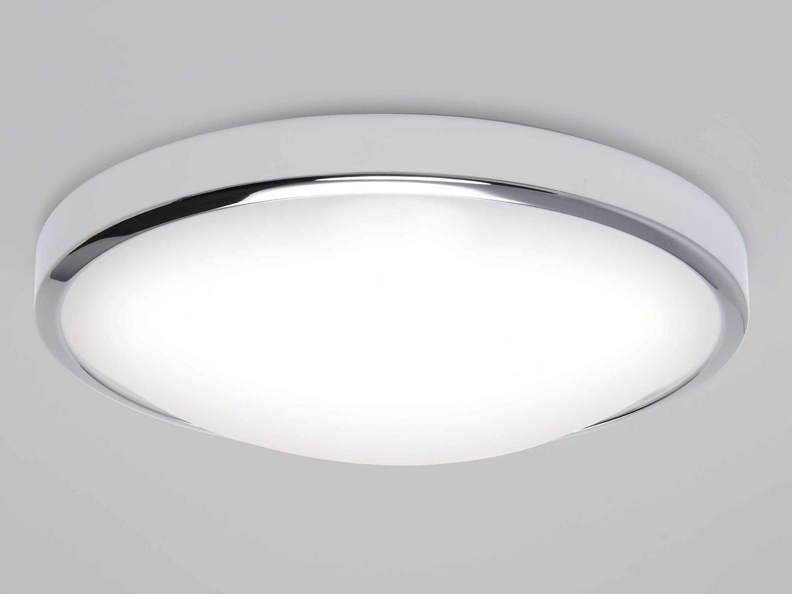 LED glass and steel ceiling light | Osaka by Astro lighting