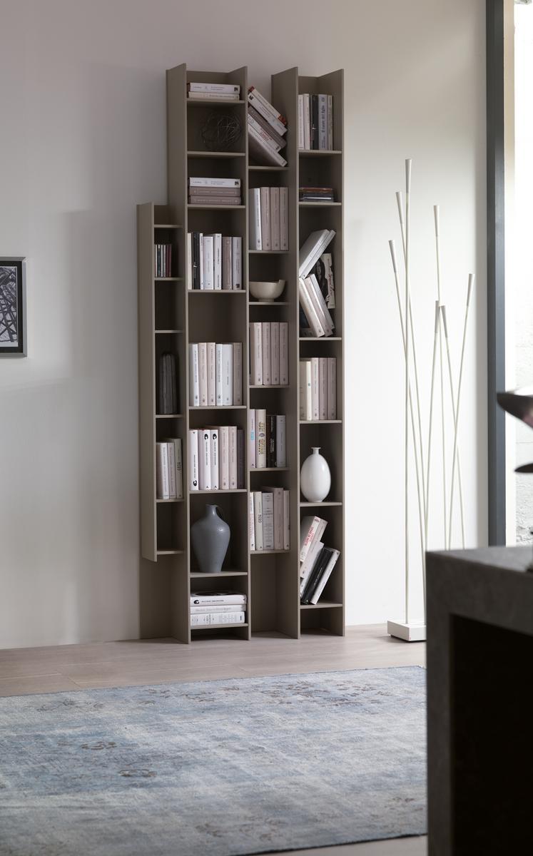 Wall-mounted modular bookcase | Byblos by Ozzio Italia