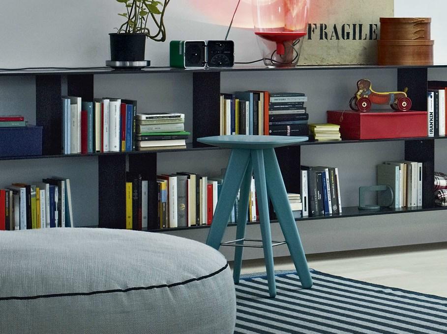 Wooden stool / coffee table | Ics by Poliform