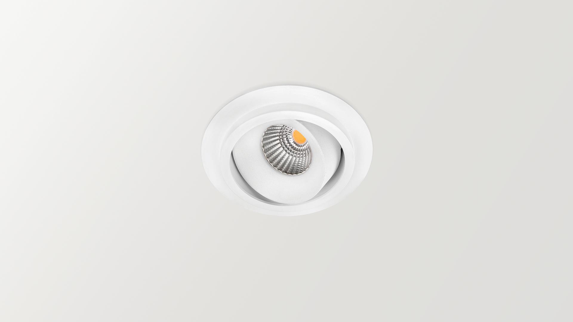 LED adjustable spotlight | Twist Round by Arkoslight