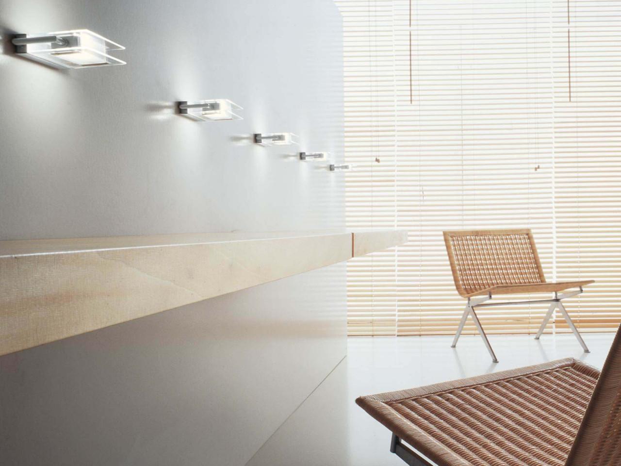 LED adjustable metal wall lamp | 360° P-pl120 by Leucos